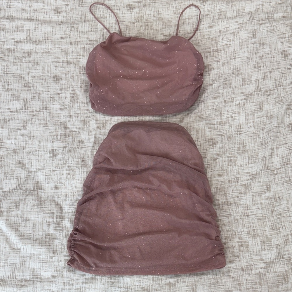 Sparkly Two-Piece Set